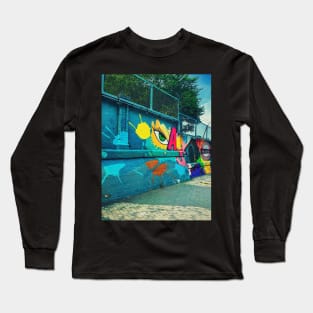 Street Art Graffiti South Bronx New York City Long Sleeve T-Shirt